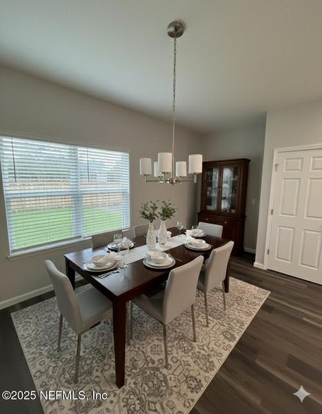 Furnished interior view inside a new home in , Jacksonville (Image 6).