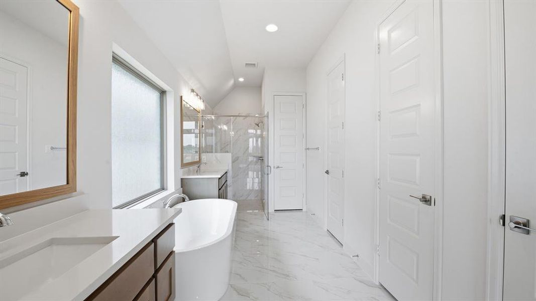 Furnished interior view inside a new home in Talon Hills, Fort Worth (Image 13).
