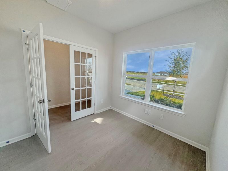 The Piedmont- Study with French Doors The Piedmont- Study with French Doors
