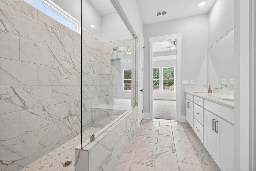 Furnished interior view inside a new home in Red Bird Manor, Jefferson (Image 8). Furnished interior view inside a new home in Red Bird Manor, Jefferson (Image 8).