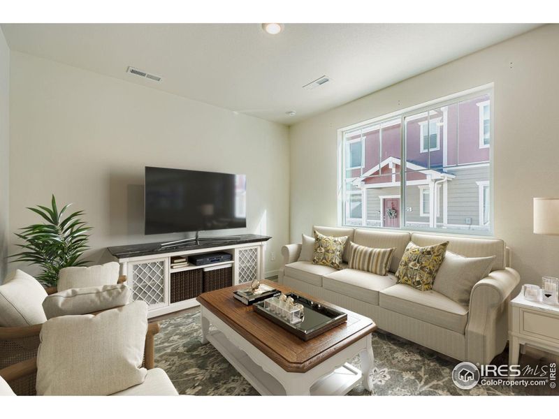 Furnished interior view inside a new home in , Johnstown (Image 12). Furnished interior view inside a new home in , Johnstown (Image 12).