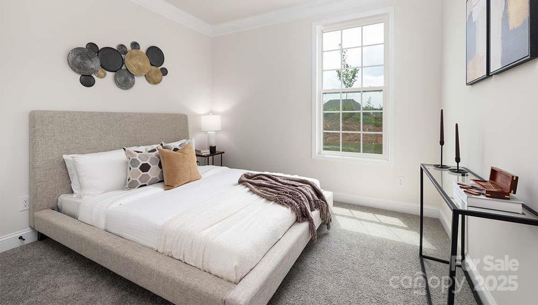 Furnished interior view inside a new home in Falls Cove, Troutman (Image 10).