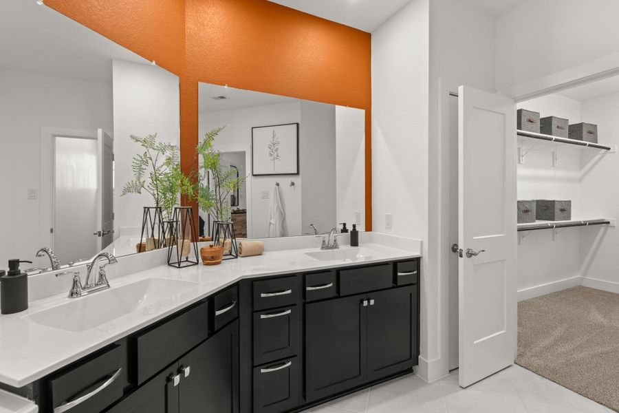 Furnished interior view inside a new home in Balmoral, Atascocita (Image 23).