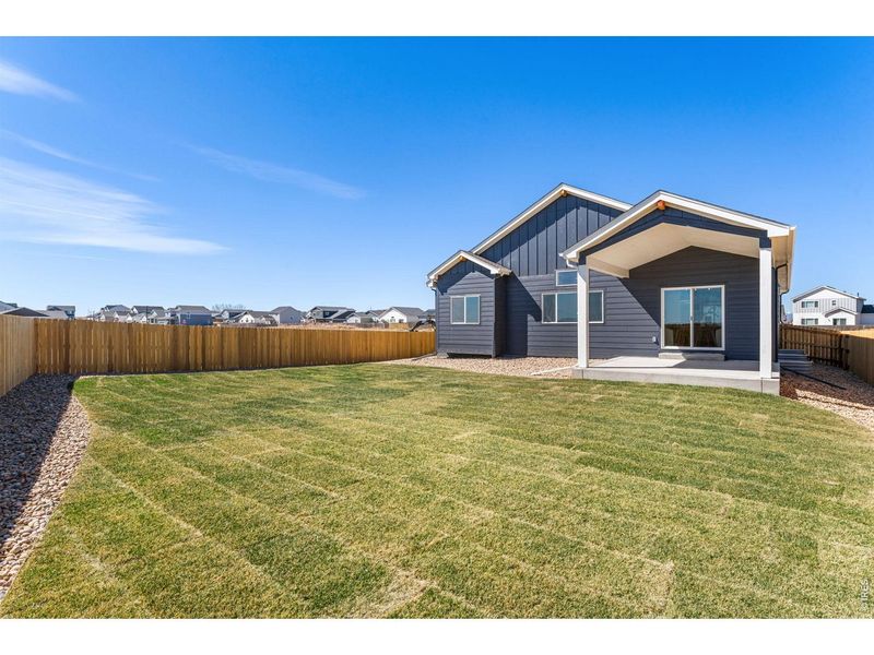 Exterior details and patio area of a home in , Milliken (Image 3).