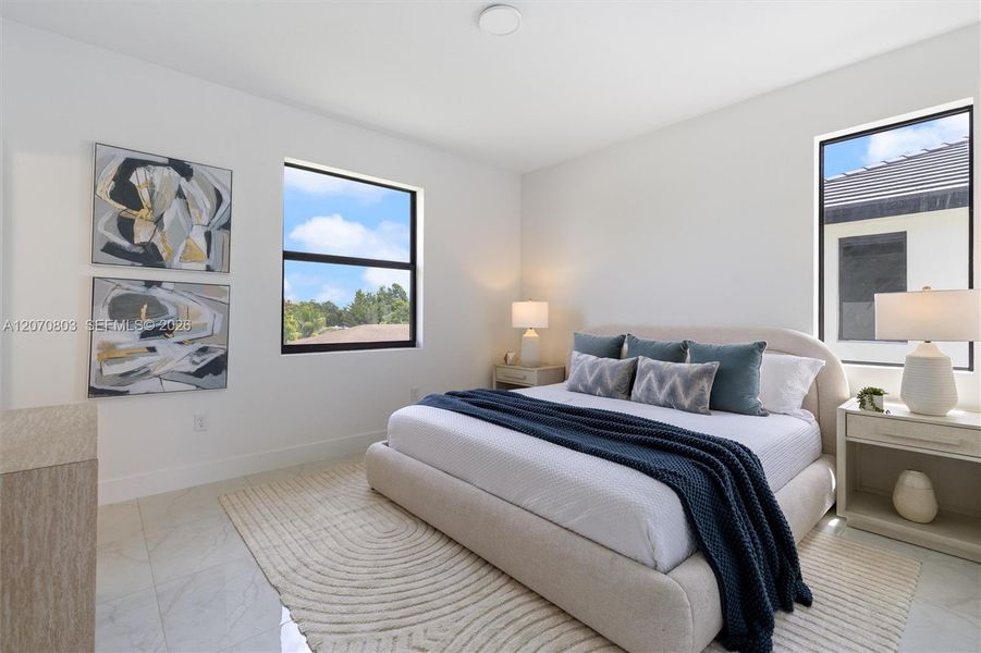 Furnished interior view inside a new home in , Homestead (Image 16).