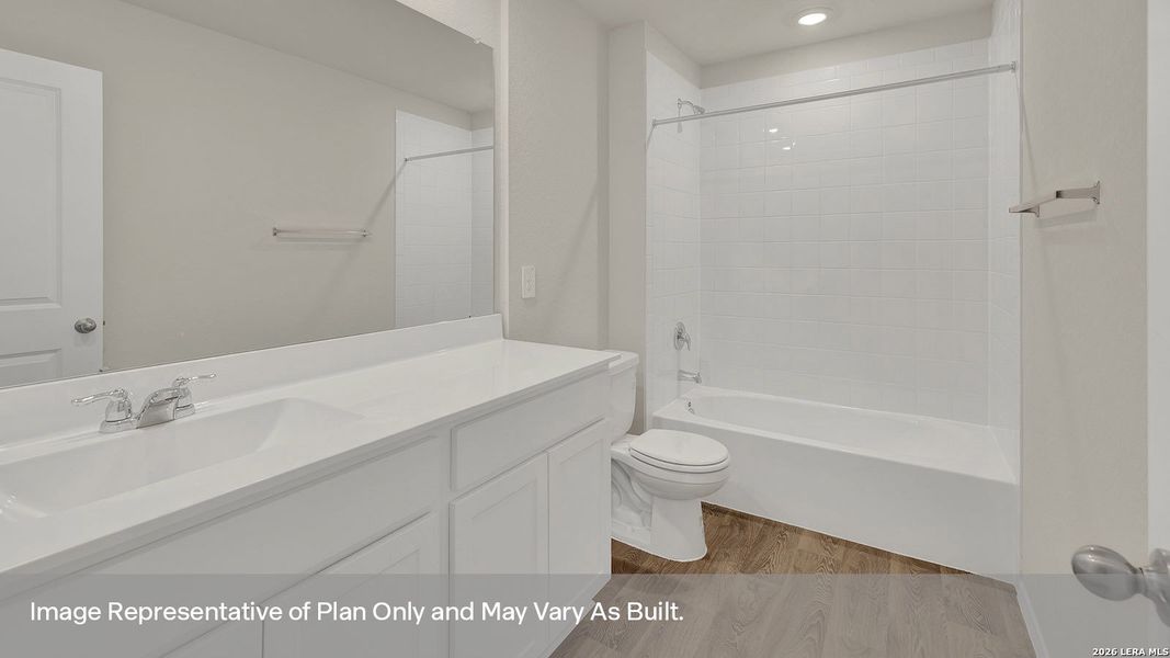 Furnished interior view inside a new home in Navarro Fields, Seguin (Image 6).