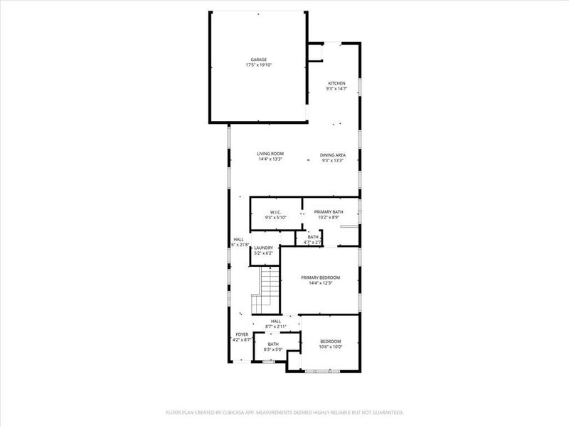 2D floor plan layout of this home in Symmetry 37s, Frisco, TX (Image 6).