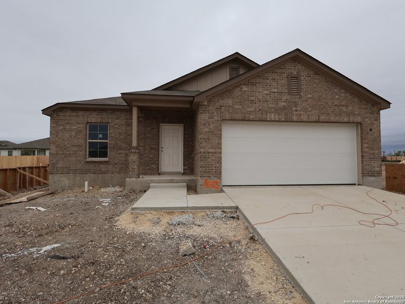 In-progress construction of a new home in Paloma Park, Converse, TX (Image 16).