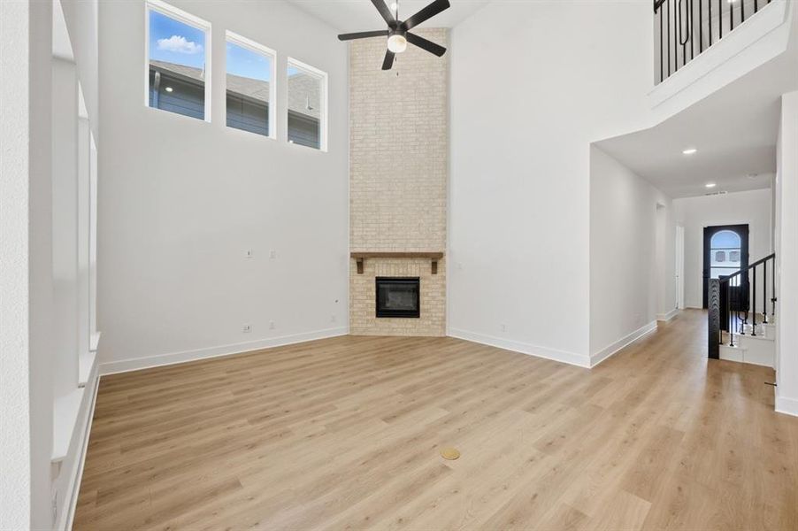 Spacious, unfurnished interior of a new home in Walsh: Artisan Series - 50' lots, Aledo (Image 23).