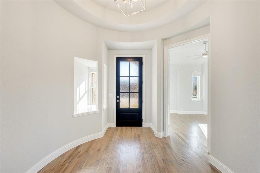 Spacious, unfurnished interior of a new home in Hayes Crossing, Midlothian (Image 24).