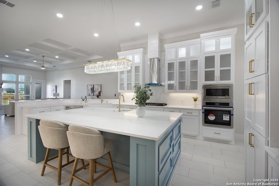 Furnished interior view inside a new home in , Corpus Christi (Image 9).