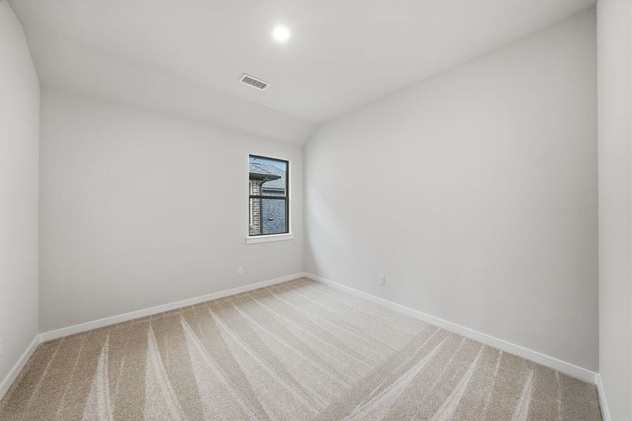 Spacious, unfurnished interior of a new home in Light Farms Brenham - 40' Lots, Celina (Image 37). Spacious, unfurnished interior of a new home in Light Farms Brenham - 40' Lots, Celina (Image 37).