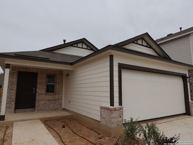 In-progress construction of a new home in Winding Brook, San Antonio, TX (Image 22).