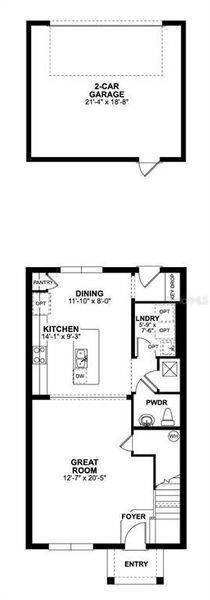 2D floor plan layout of this home in Center Lake on the Park, St. Cloud, FL (Image 6). 2D floor plan layout of this home in Center Lake on the Park, St. Cloud, FL (Image 6).