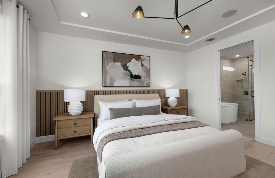 Representative furnished interior of a home built from the Mystique by Del Webb in Del Webb New Braunfels at Veramendi, New Braunfels (Image 15).