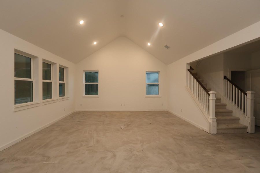Great room - still under construction!