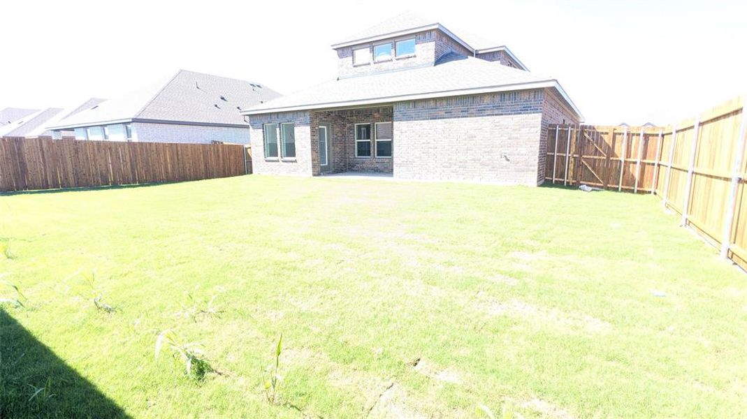 Exterior details and patio area of a home in Trailstone, Caddo Mills (Image 2). Exterior details and patio area of a home in Trailstone, Caddo Mills (Image 2).