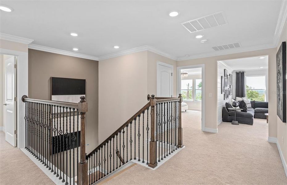 Furnished interior view inside a new home in Winter Grove, Winter Garden (Image 15).