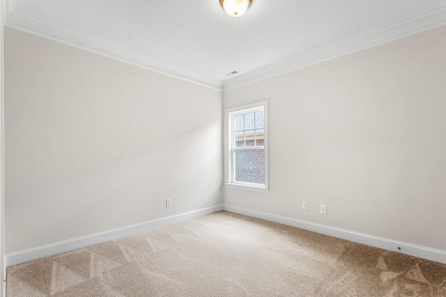 Representative unfurnished interior of a home built from the Somerset by Keystone Homes NC in Weybridge, Burlington (Image 45). Representative unfurnished interior of a home built from the Somerset by Keystone Homes NC in Weybridge, Burlington (Image 45).