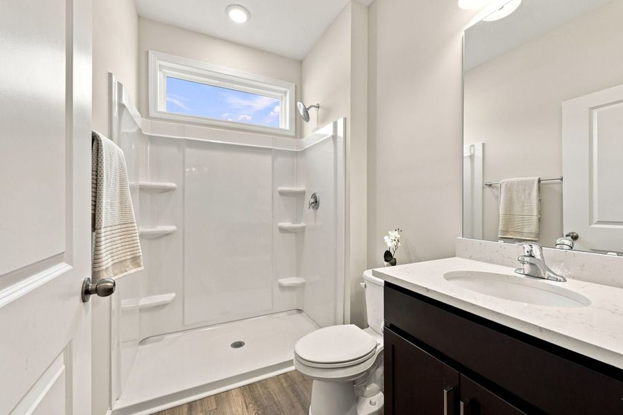 Representative furnished interior of a home built from the The Concerto by Chesapeake Homes in Highgate, Clayton (Image 28).