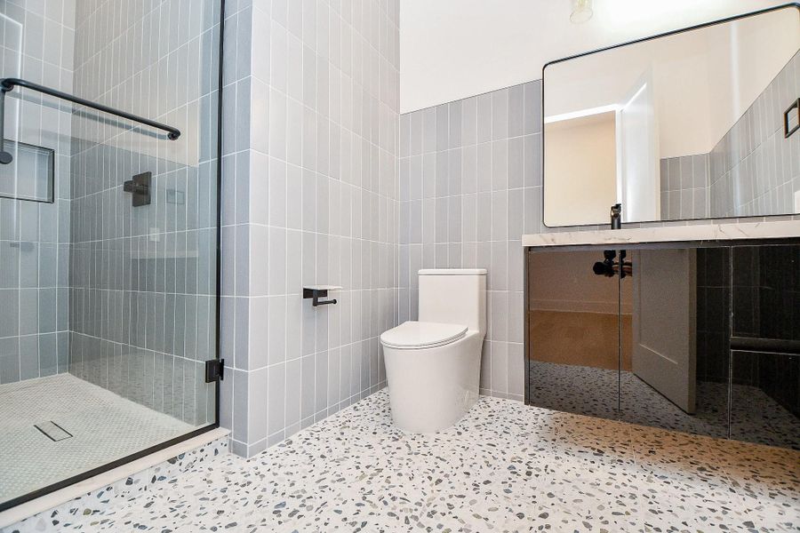 Furnished interior view inside a new home in , Houston (Image 32).