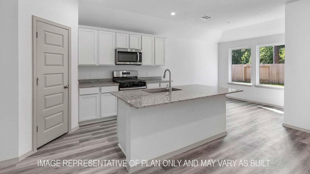 Furnished interior view inside a new home in , Orange (Image 8).