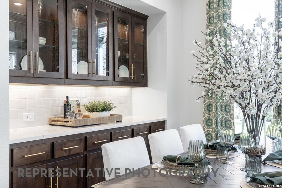 Furnished interior view inside a new home in Venado Crossing, Cibolo (Image 23).