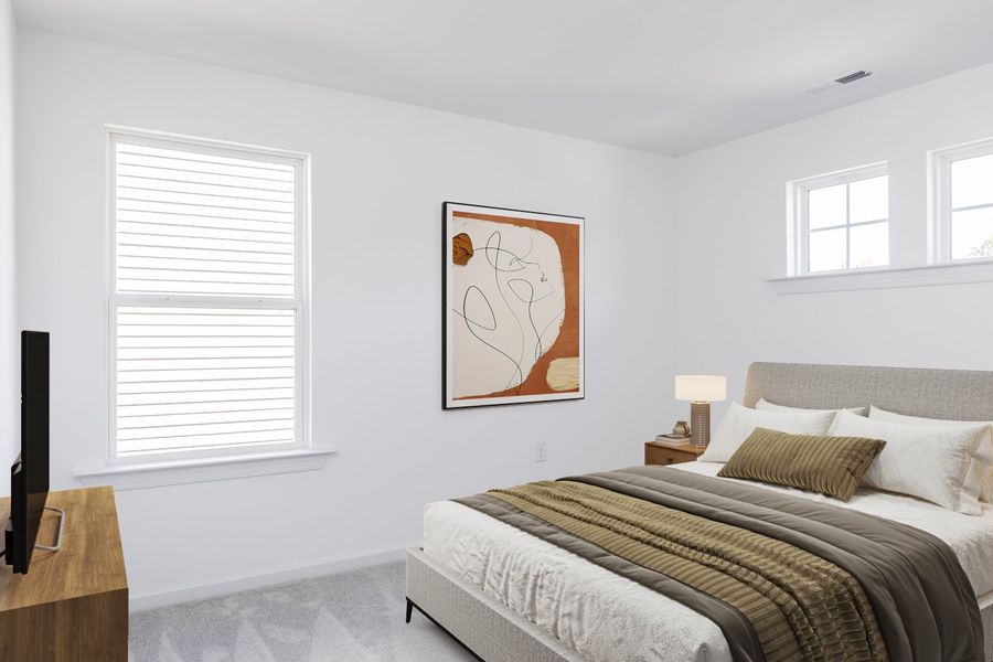 Representative furnished interior of a home built from the Stella by Taylor Morrison in Camden Place, Angier (Image 12).