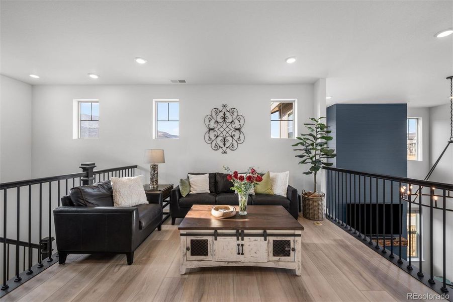 Furnished interior view inside a new home in Red Rocks Ranch, Morrison (Image 15).