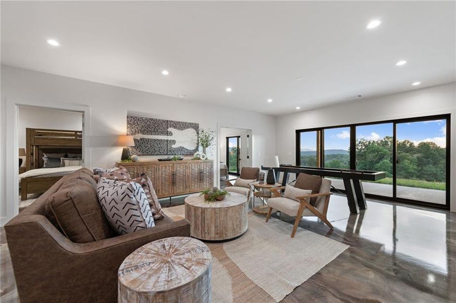 Furnished interior view inside a new home in , Morganton (Image 32).