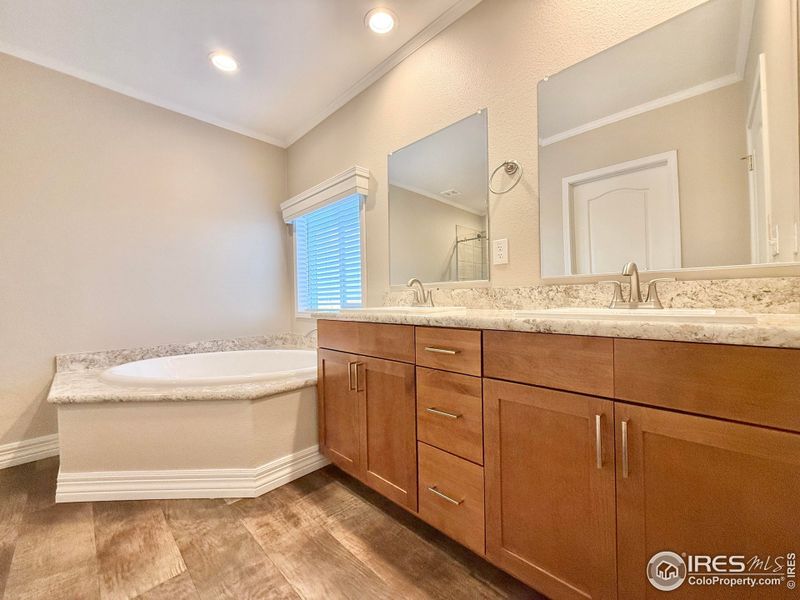 Furnished interior view inside a new home in , Briggsdale (Image 7).