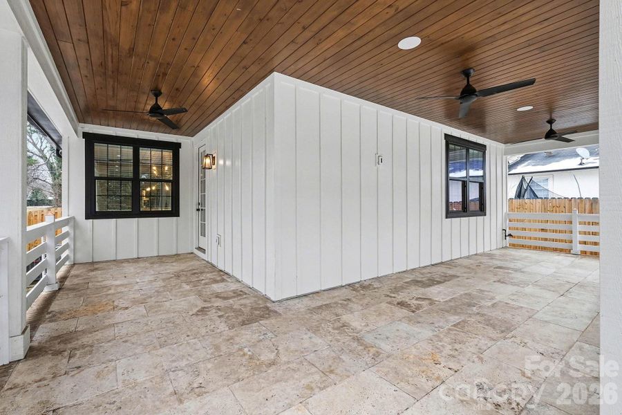 Exterior details and patio area of a home in , Charlotte (Image 4).