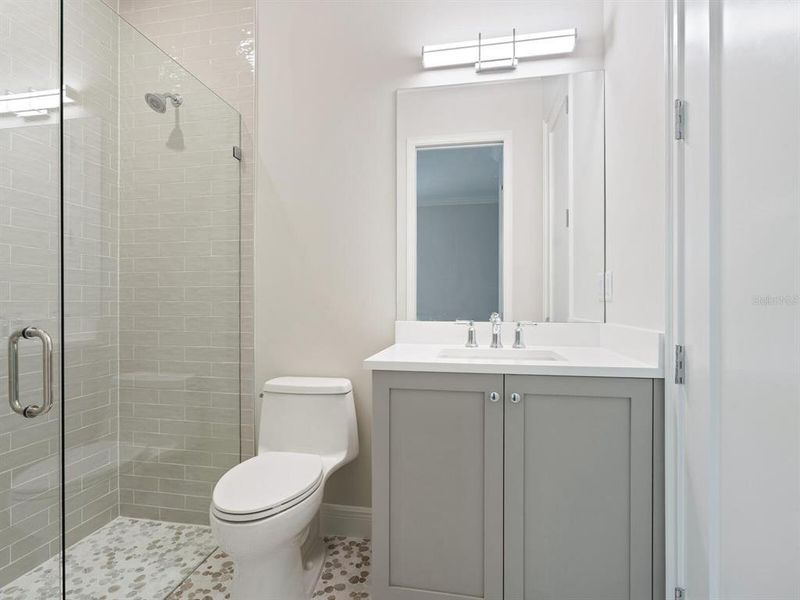 Furnished interior view inside a new home in , Sarasota (Image 43).