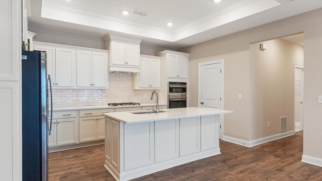 Furnished interior view inside a new home in The Courtyards at Redbud Lane, Canton (Image 12).