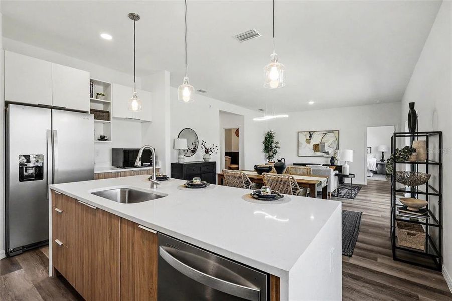Furnished interior view inside a new home in , Cape Coral (Image 15).
