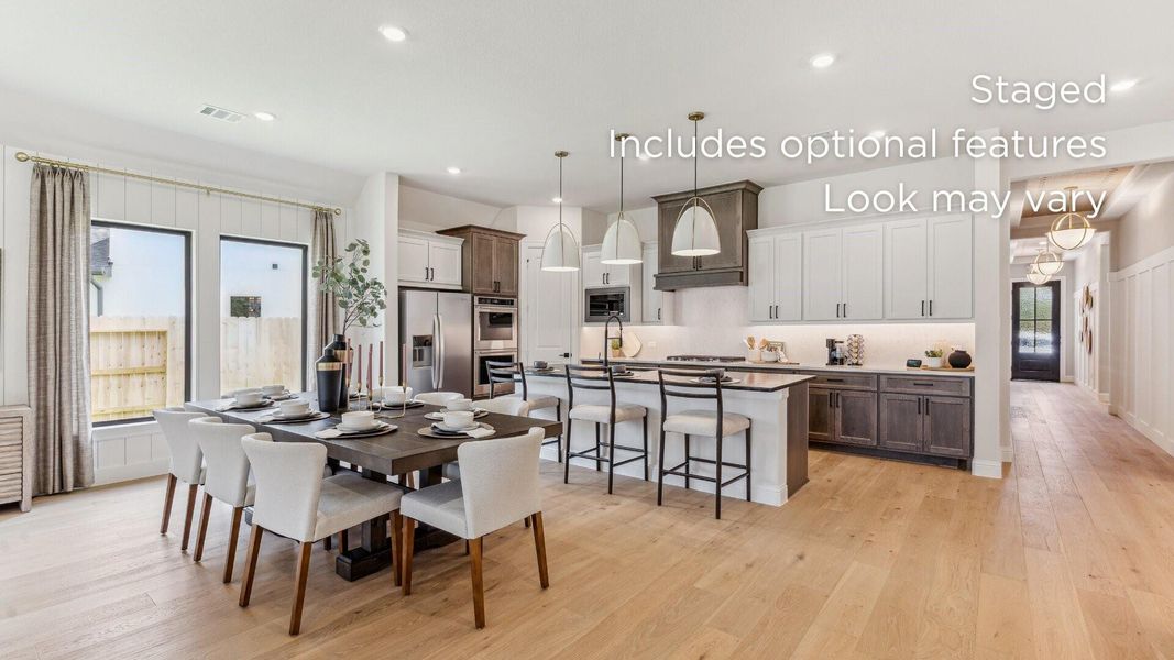 Furnished interior view inside a new home in Woodhavyn 50', Magnolia (Image 7).