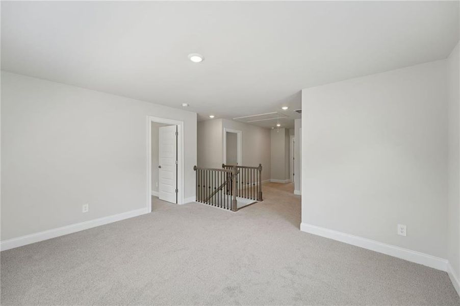 Spacious, unfurnished interior of a new home in Hemingway - Reserve Series, Cumming (Image 42).