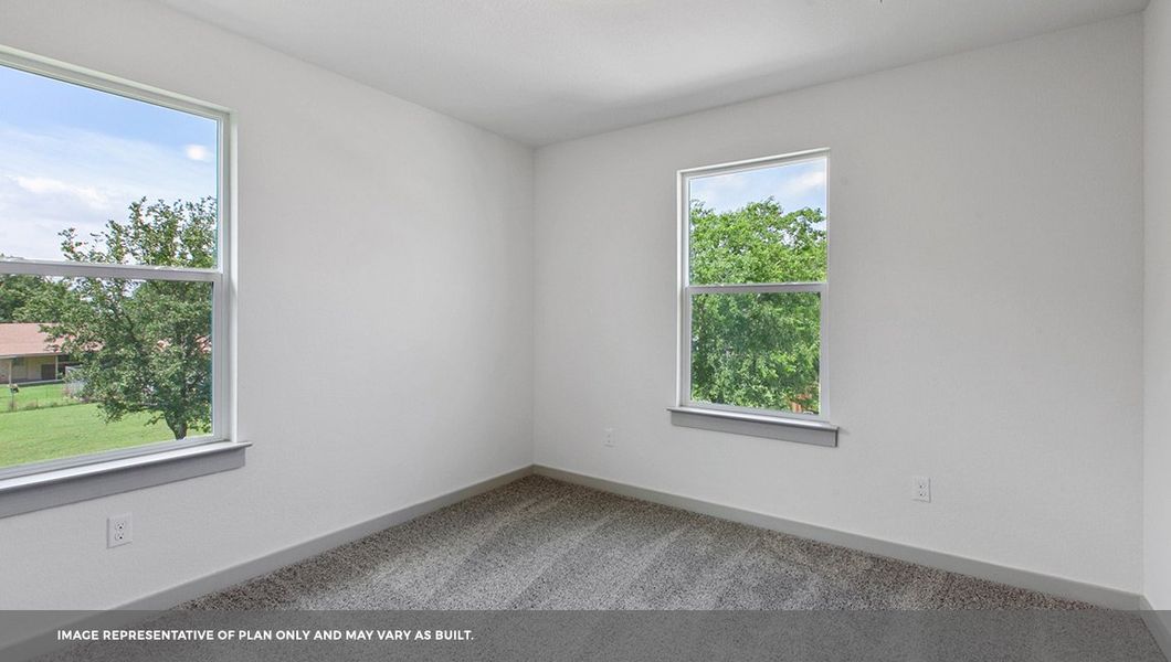 Spacious, unfurnished interior of a new home in Frontier, Mustang Ridge (Image 19).