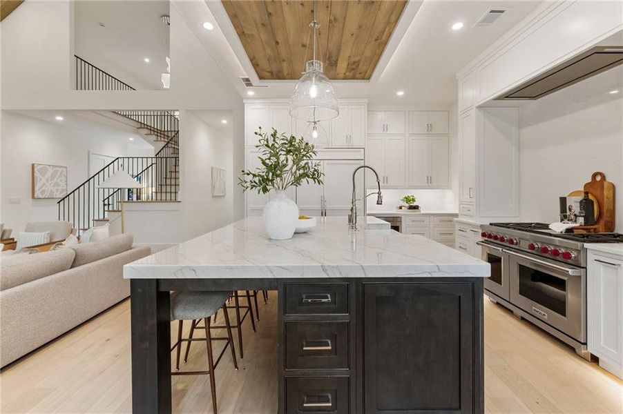Furnished interior view inside a new home in , Alpharetta (Image 36).