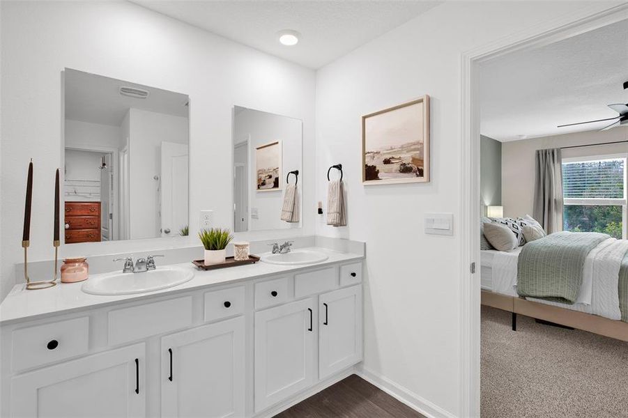 Furnished interior view inside a new home in Sawmill Branch, Palm Coast (Image 18).