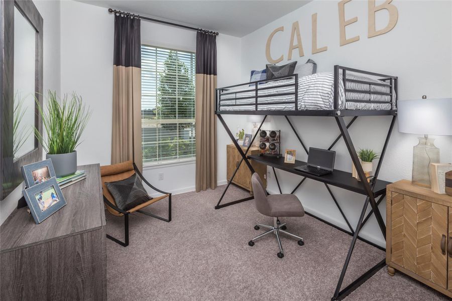 Furnished interior view inside a new home in Anniston, Katy (Image 11).