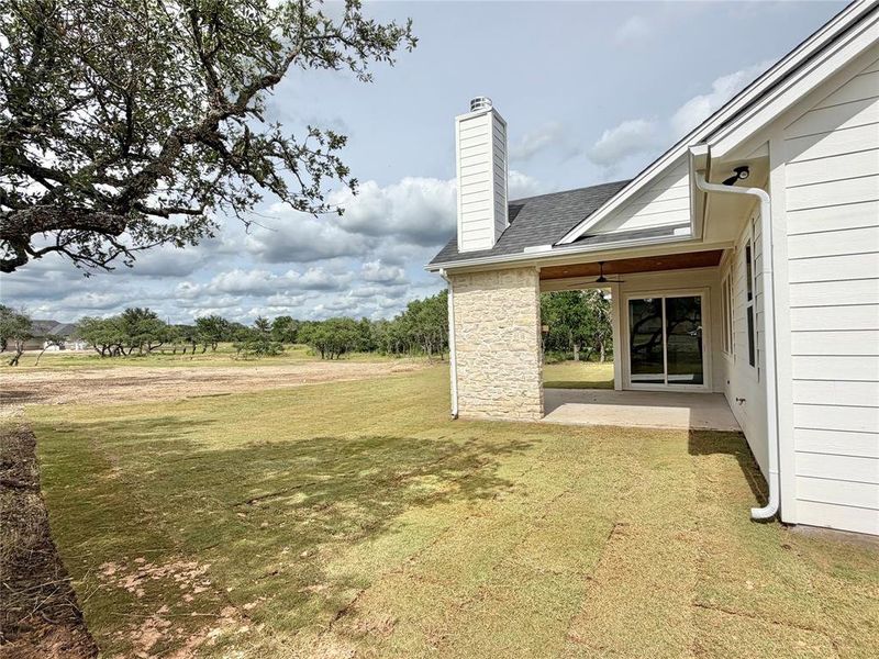 Exterior details and patio area of a home in , Weatherford (Image 31).