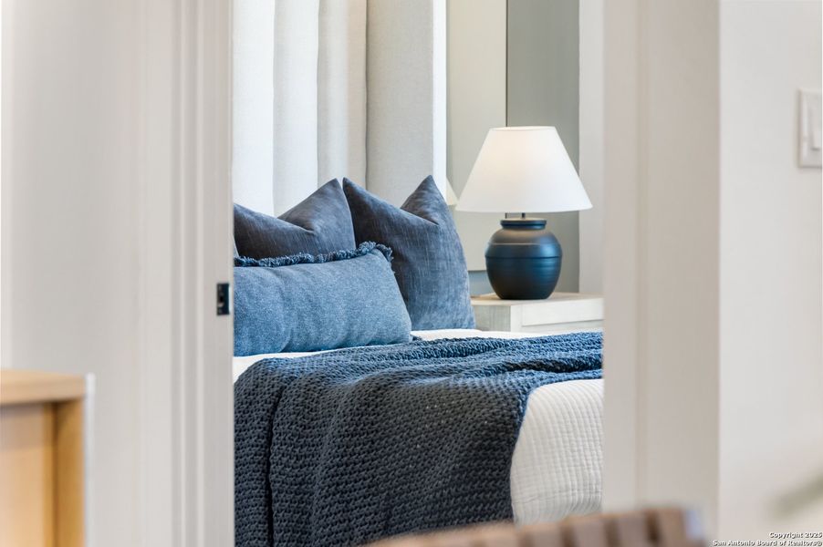 Furnished interior view inside a new home in , San Antonio (Image 24). Furnished interior view inside a new home in , San Antonio (Image 24).