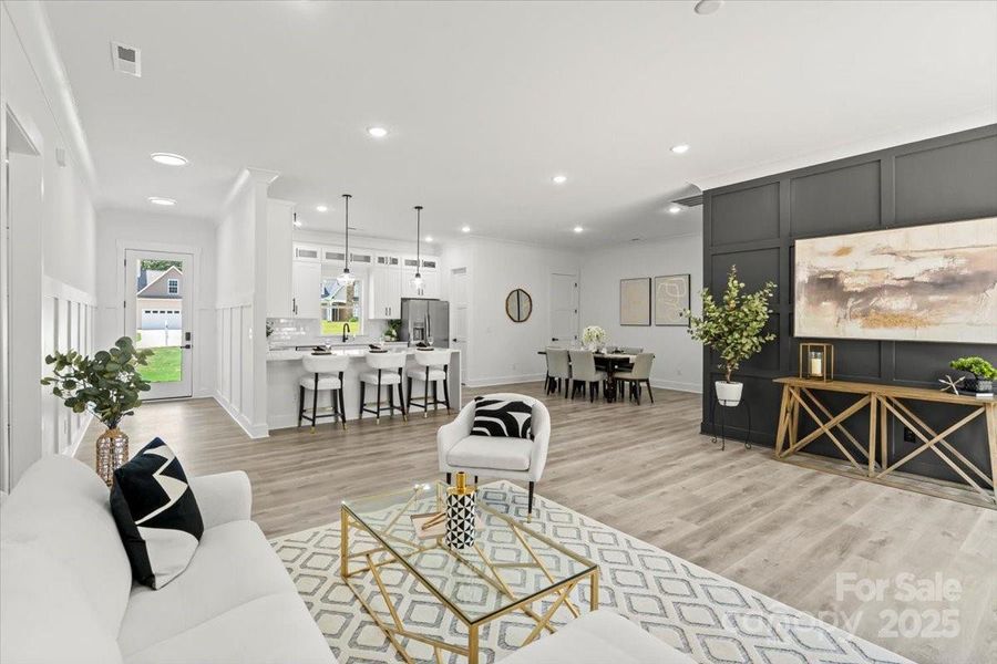 Furnished interior view inside a new home in , Lancaster (Image 14). Furnished interior view inside a new home in , Lancaster (Image 14).