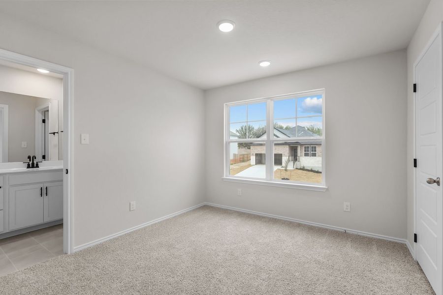 Representative unfurnished interior of a home built from the The Sequoia A by Davidson Homes LLC in Hickory Ridge, Elmendorf (Image 31).