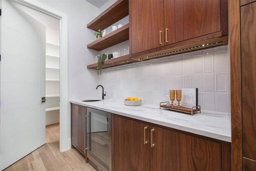 Furnished interior view inside a new home in , Dallas (Image 7).