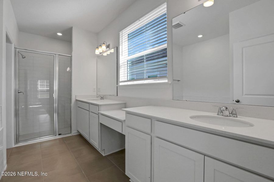 Furnished interior view inside a new home in Amberly, Green Cove Springs (Image 12).