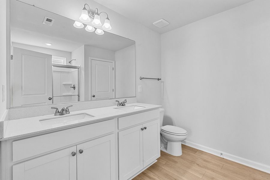 Furnished interior view inside a new home in Hanes Lake, Winston-Salem (Image 12). Furnished interior view inside a new home in Hanes Lake, Winston-Salem (Image 12).