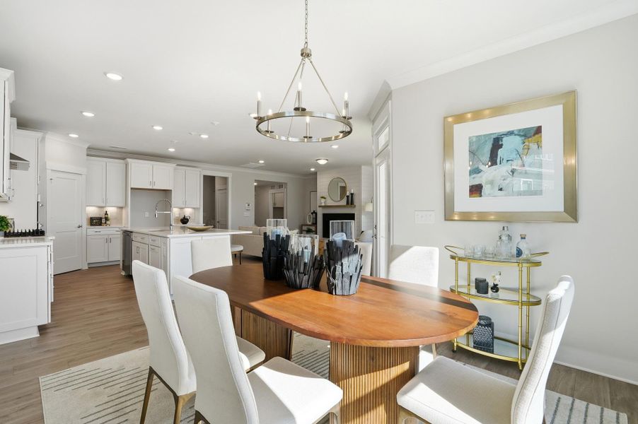 Furnished interior view inside a new home in Rone Creek, Waxhaw (Image 20).