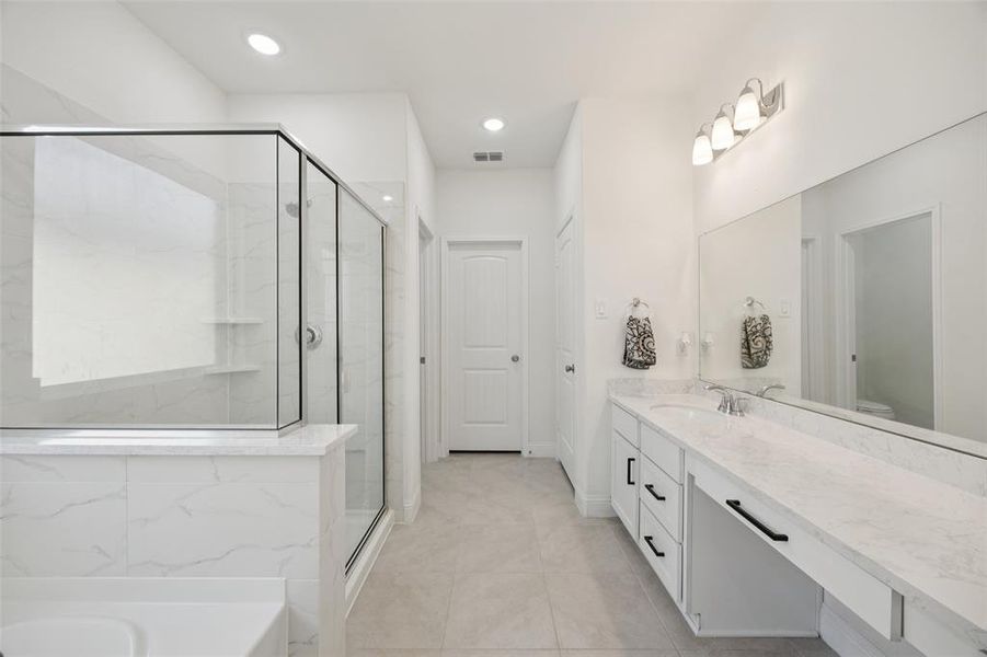 Furnished interior view inside a new home in , Celina (Image 25). Furnished interior view inside a new home in , Celina (Image 25).